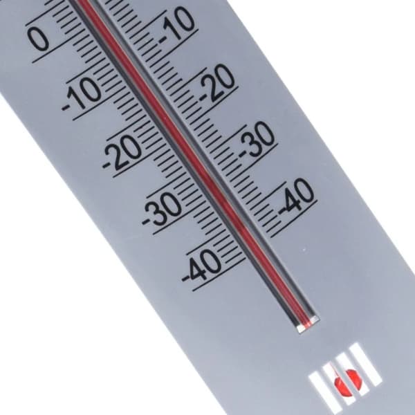 Universaltermometer - 27,5 cm - Plast - Grå