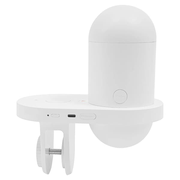Automatisk fiskmatare - Akvariefoderautomat - 2K HD-kamera - 200 ml - Programmerbar timer - 2 växlar - Vit