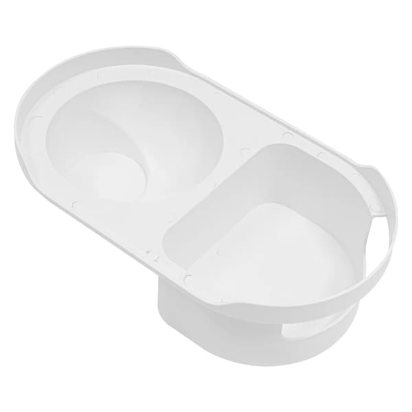 Automatisk fiskmatare - Akvariefoderautomat - 2K HD-kamera - 200 ml - Programmerbar timer - 2 växlar - Vit