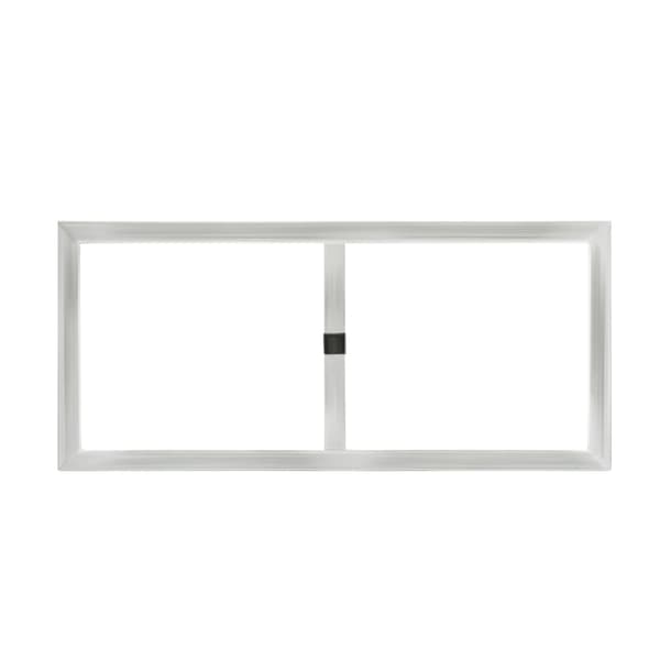 Bryllupsbaggrund Stativ - Rektangulær Baggrundsramme - 6 x 3 m - Jernrør 20 x 20 mm - Max belastning ca. 10 kg - Sølv