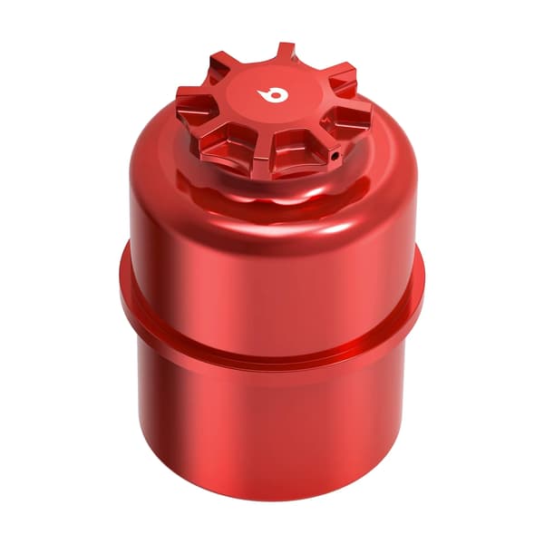 Servostyrningsvätskebehållare - BMW E30/E36/E39/E46/E60/E81–E93, MINI R50–R53 - Billetaluminium - Frammontering - Ersätter 32416851217 - Röd