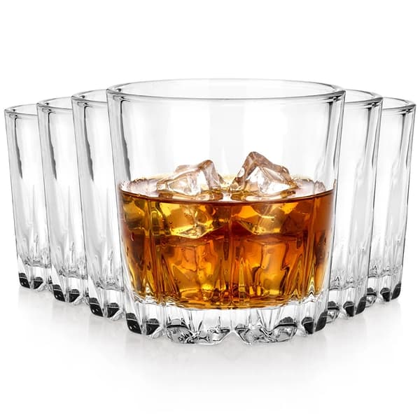 Whiskyglas - Sæt med 6 - 280 ml - Glas