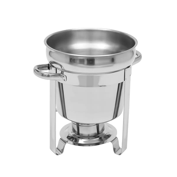 Suppevarmer - Suppegryde - 7 L Kapacitet - Rustfrit Stål - Lysegrå