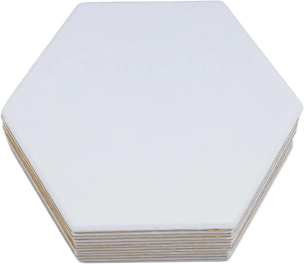 Akustikpaneler - Polyester - Hög Densitet - Ljudisolering - Väggpaneler - Akustikbehandling - 12-pack