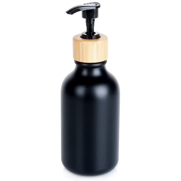 Sort Sæbedispenser - Sæbepumpe - 300 ml - Plast