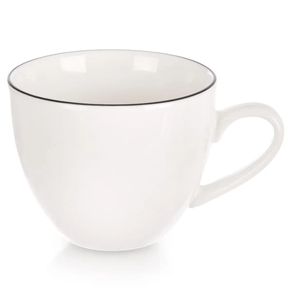 Espressokop - DECORA - Porcelæn - 100 ml - Hvid