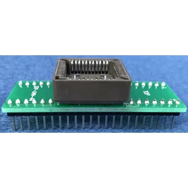 PLCC44 til DIP44 Programmeringsadapter - Universel Chipadapter - Konverteringssockel