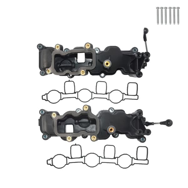 Insugningsgrenrör - Audi A4 A5 A6 A7 A8 Q5 Q7 - 2,7/3,0/4,2 TDI - Vänster sida - OEM 059129711AL, 059129711AF, 06V129709
