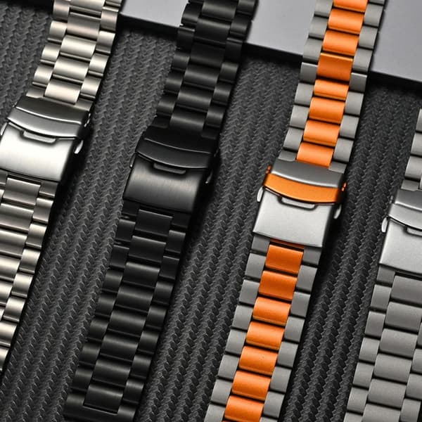 Ursrem i rustfrit stål - Rem til Galaxy Watch 8 40 mm - Spænde - Sølv