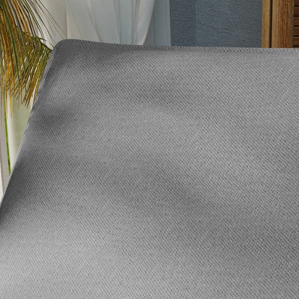 Solstolsdynor 2-pack - För fällbara solstolar - Mått 193×58×6 cm - 100% Polyester - Fiberfyllning - Grå