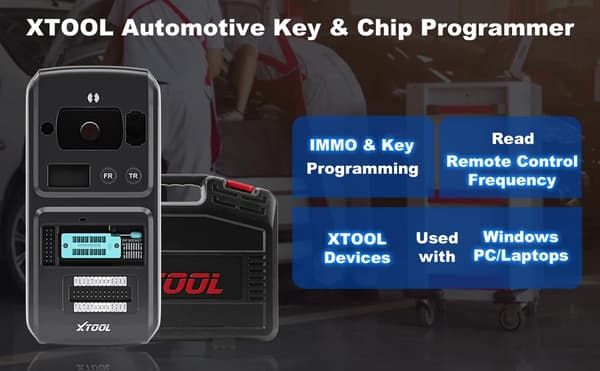 Bilnyckelprogrammerare - KC501 - Förlorade alla nycklar - Programuppdateringar - 2025 - CE