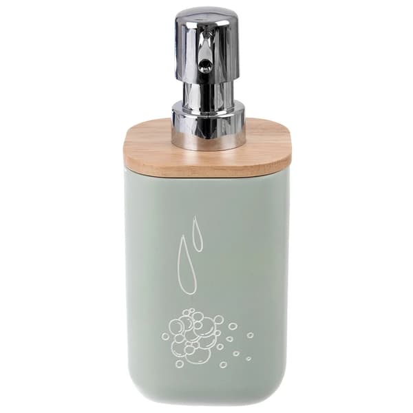Sæbedispenser - 350 ml - Plastik - Grøn