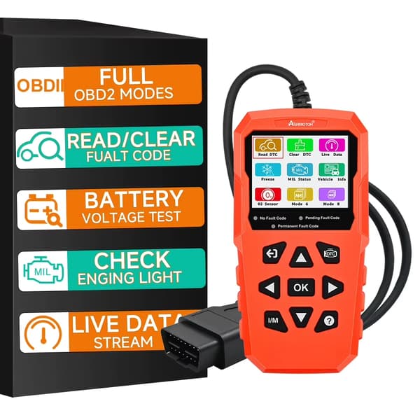 OBD2 Bildiagnoseværktøj - V880 - Fejlkodelæser - Læser og Sletter Fejlkoder - Realtidsdata - Batterispændingstest - Spansk Grænseflade