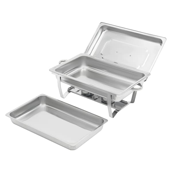 Chafing dish i rustfrit stål - Buffetvarmer - Buffetservering - Til Catering - Hoteller - Restauranter