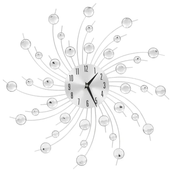 Väggklocka - Quartzur - Modern design - Stor 50 cm diameter