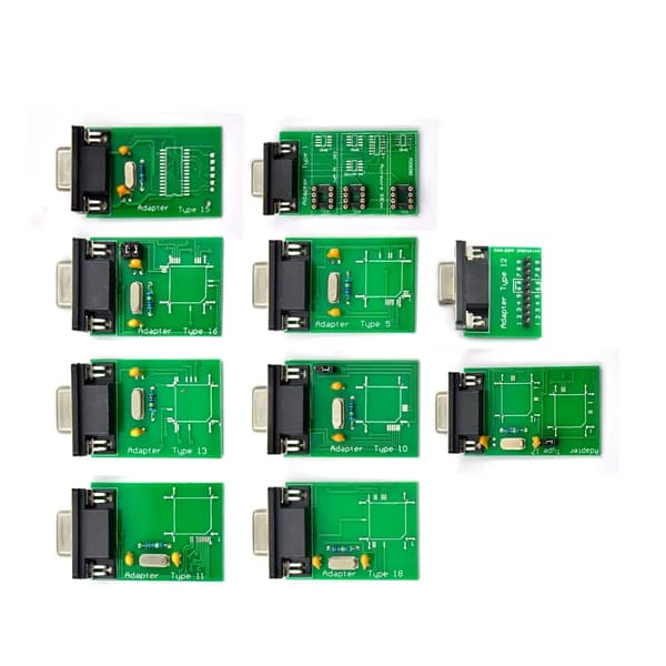 UPA V1.3 - USB ECU-programmerer - OBD2-diagnoseværktøj - Fuld EEPROM-adapter - Komplet sæt - Testkabel - Windows 10-understøttelse