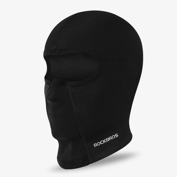 Vintermössa - LF8008-1 - Cykelmössa - Vindtät - Med glasögonhål - Stretchig sammet - Polyester - Universalstorlek