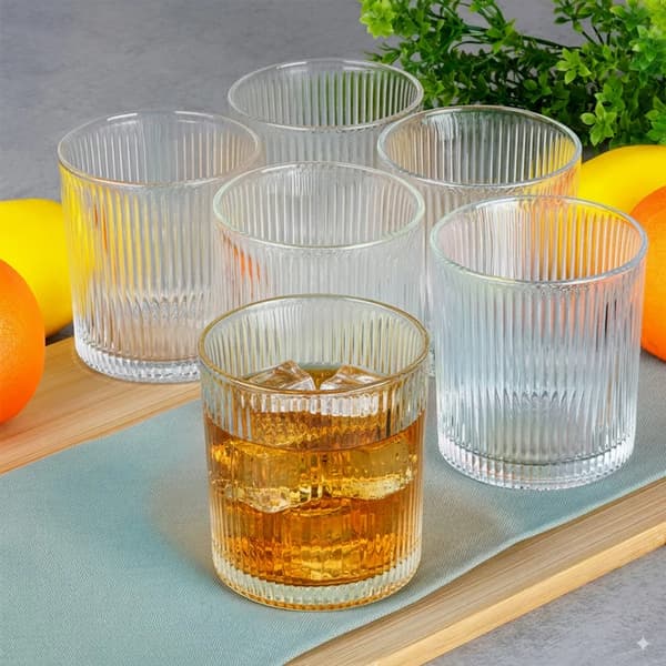 Drikkeglas - Sæt med 6 - 310 ml - Glas