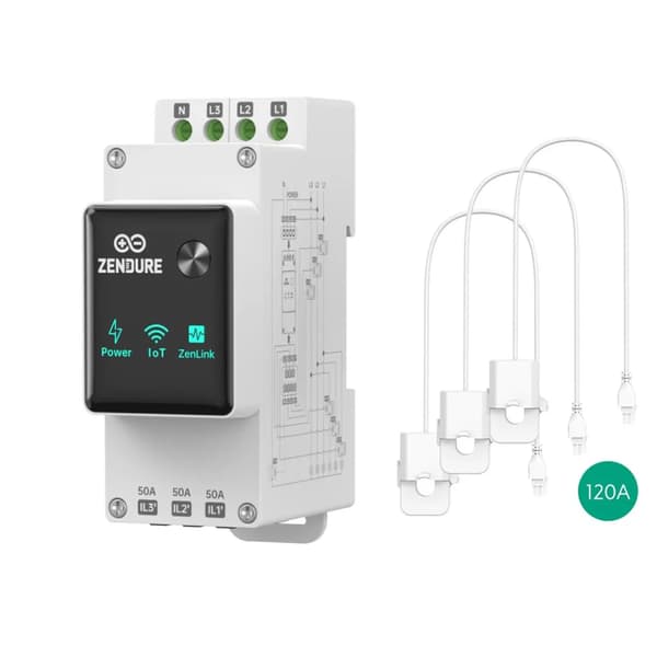 Smart Meter 3CT - Smart elmåler - Energiovervågning til elproduktion