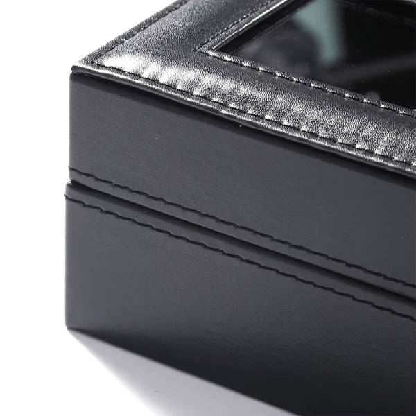 Klockbox - Klockfodral för 12 armbandsur - Läder