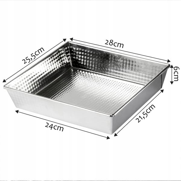 Kageform - Bageform - Metal - 28 cm - CE/EU