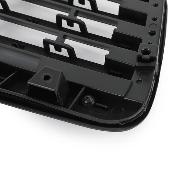 Frontgrill til kofanger - Model Grille-449-A - ABS - Racinggrill - Passer W211 E350/E500 - 2007–2009 - Blank sort