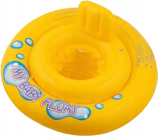 Babysimring med sits - PVC - För barn 6 månader–3 år - För vattenlek