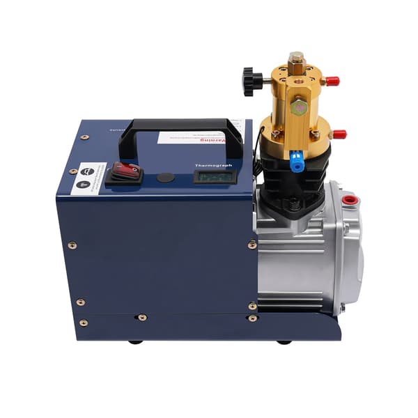 PCP-luftkompressor - Högtryckskompressor - 1800 W - 30 MPa - Kopparmotor - 220 V - Blå