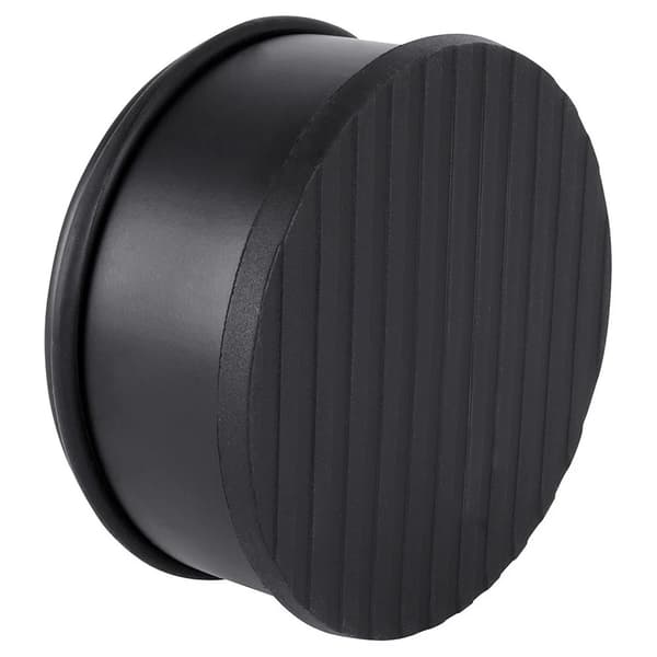 Dørstopper - Metal - 11,5 cm - Sort