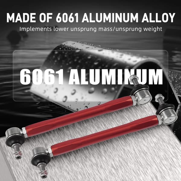 Justerbart forreste stabilisatorstangsæt - BMW E90 E91 E92 E93 - Aluminium/stål - 31356765933/31356765934