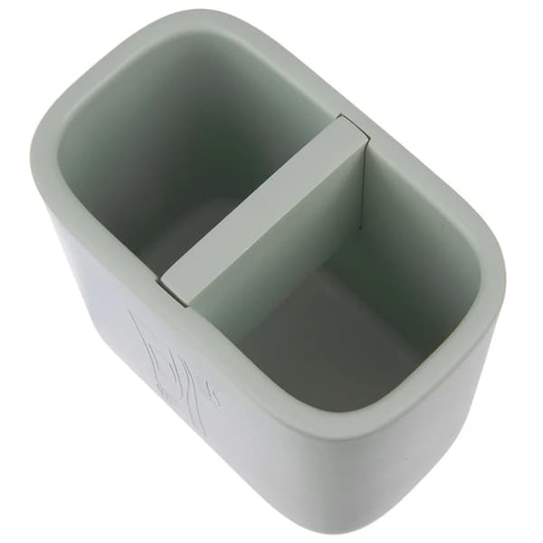 Badeværelsesmug - Delt Tandbørstekrus - Plast - Grøn