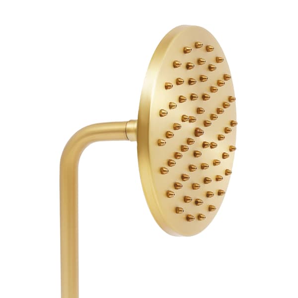 Retro Brusesæt - Regnbruser Brusesystem - Håndbruser - Messing - Badeværelse - Bronze