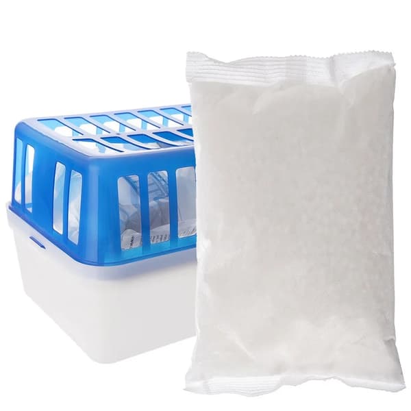 Fugtabsorberende patron - Granulat - 1 kg - Hvid