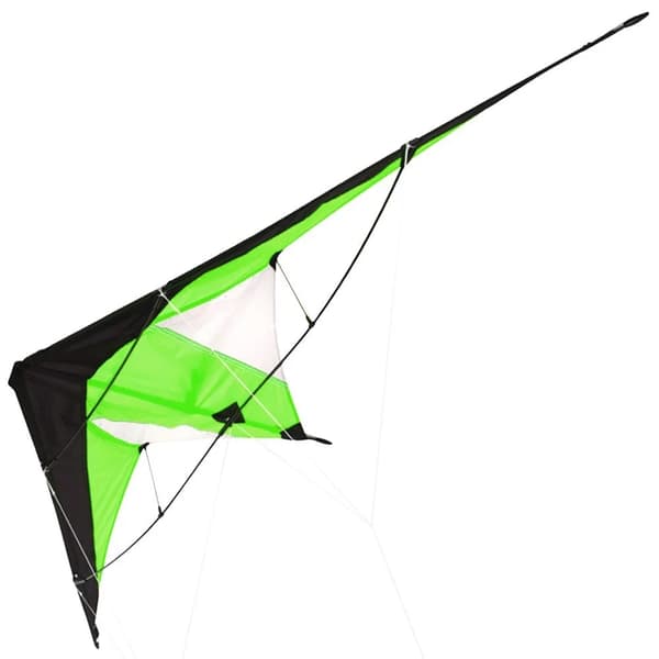 Stuntdrage - Akrobatisk Model - 120 x 50 cm - Polyester - Til Børn 6–12 År - Grøn