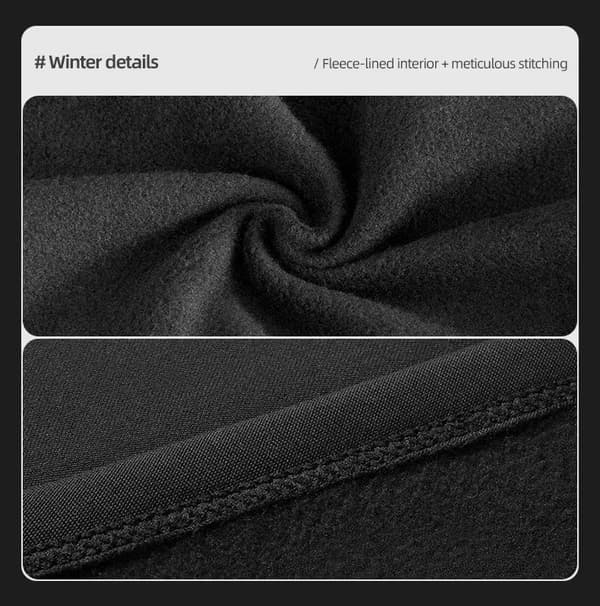 Sporthuva för utomhusbruk - LF7345 - Vintermask - Vindskyddande - Andningsbar - Elastisk - Polyester - One Size - Svart
