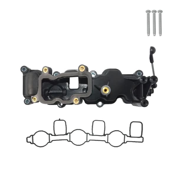 Insugningsgrenrör - Audi A4 A5 A6 A7 A8 Q5 Q7 - 2,7/3,0/4,2 TDI - Vänster sida - OEM 059129711AL, 059129711AF, 06V129709