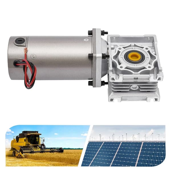 Snekkegearmotor - DC 24V - Selvspærrende