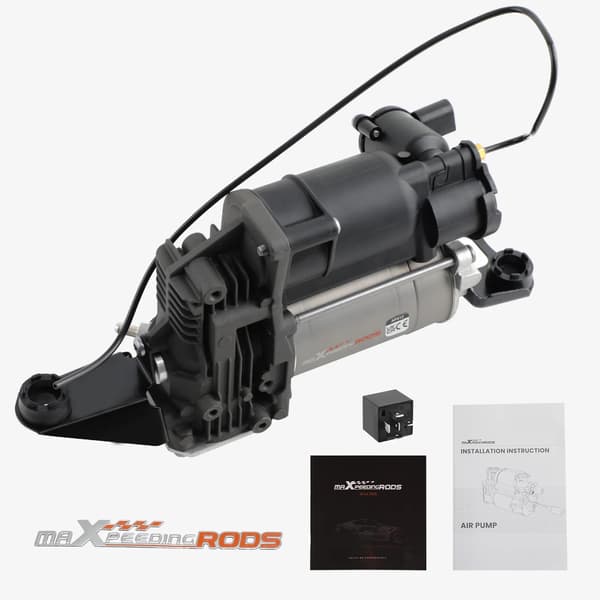 Luftfjädringskompressor - Kompressor pump - Passar 5-serie E61 - För 524i 520d 525d - Reservdel luftfjädring