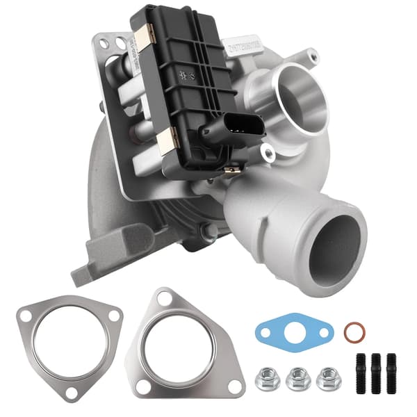 Turbokompressor GTB1756VK - Turbo - Til A4 8EC og A6 4F2 - 2.7 TDI quattro dieselmotor - OE 059145721F - Erstatter 059145715M 059145715MV