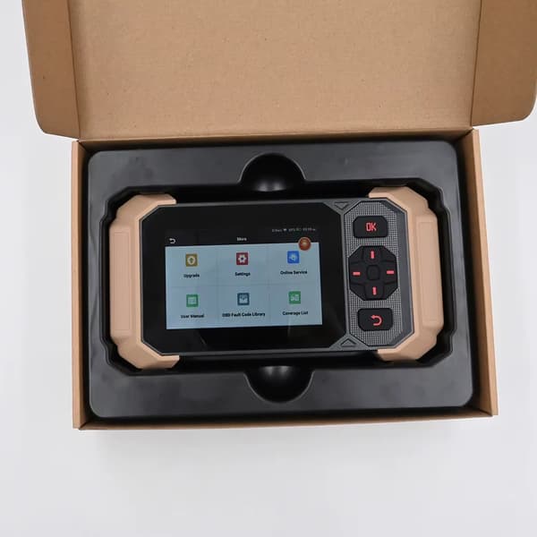 OBD2-kodelæser - ThinkScan 641 - 4-systemdiagnose - 10 servicefunktioner - FCA AutoAuth - Wi-Fi - Tyrkisk brugerflade - Android 8.1