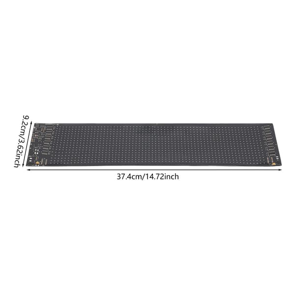 LED-displaytavla - Programmerbar LED-remsa - Mjuk Flexibel - Rullbar Skylt - 5V
