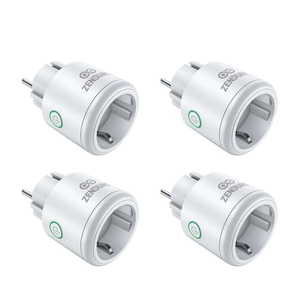 Smart WiFi-stik - Smart plug - Trådløs WiFi-styring - 4-pak