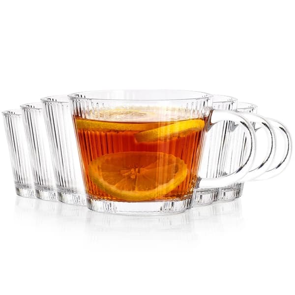 Kaffe- og teglas - Glas - 370 ml - 6 stk.