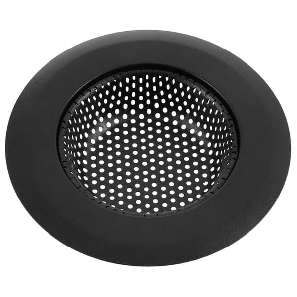 Vaskesil - Rustfrit stålnet - 11,5 cm - Sort
