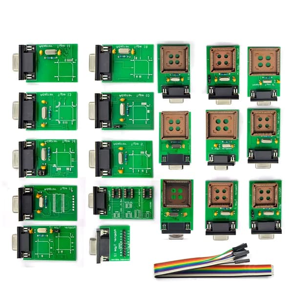 UPA V1.3 - USB ECU-programmerer - OBD2-diagnoseværktøj - Fuld EEPROM-adapter - Komplet sæt - Testkabel - Windows 10-understøttelse