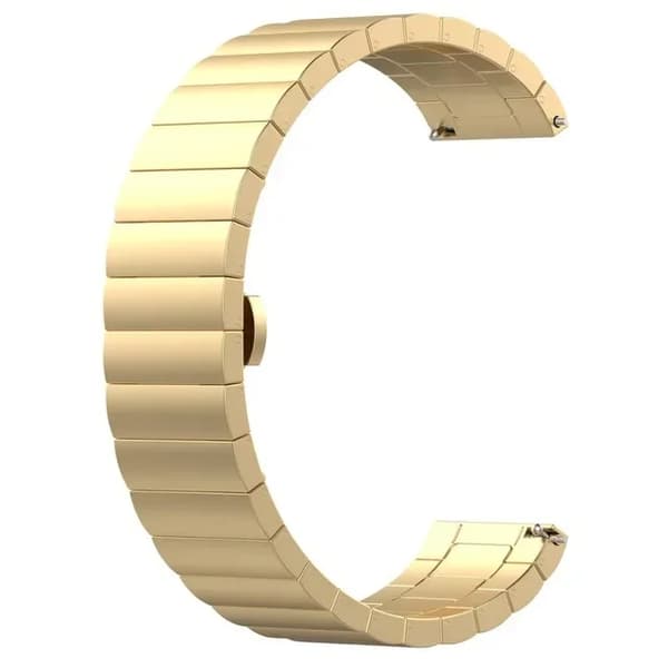 Urrem - Active 2 - Rustfrit stål - 20 mm - Metalspænde - Guldfarvet