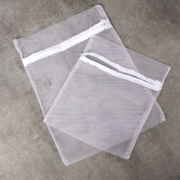 Vaskenet - Vaskeposer - 2 stk. - Polyester - Hvid
