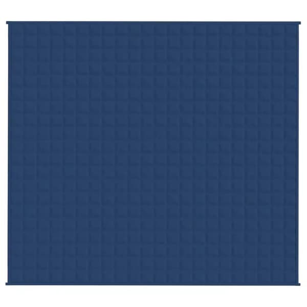 Tyngdetæppe - 200 x 220 cm - 9 kg - Mikrofiber - Blå