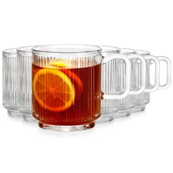 Drikkeglas Sæt - 350 ml - 6 Dele - Glas