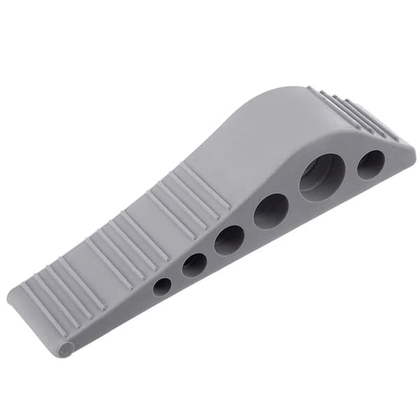 Dørstopper - Dørholder - 12 x 3 x 2,7 cm - Grå